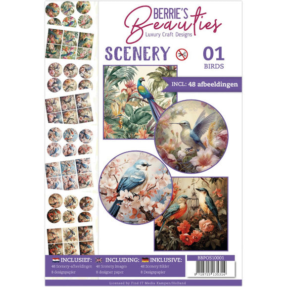 Berries Beauties Scenery Book 1 - Birds