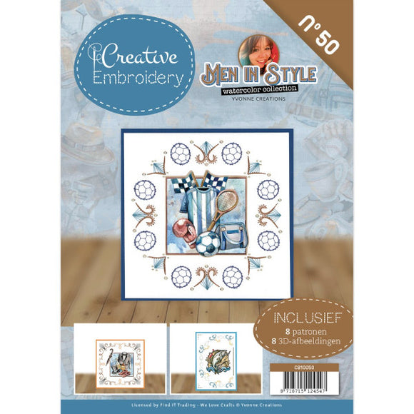 Creative Embroidery Book 50 - Men in Style