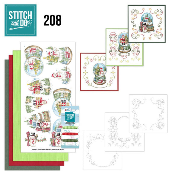 Stitch & Do Kit 208 - Santa's Journey