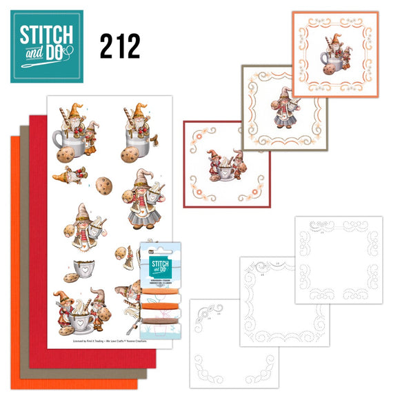 Stitch & Do Kit 212 - Gnomes Cookies