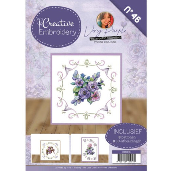 Creative Embroidery Book 46 - Very Purple