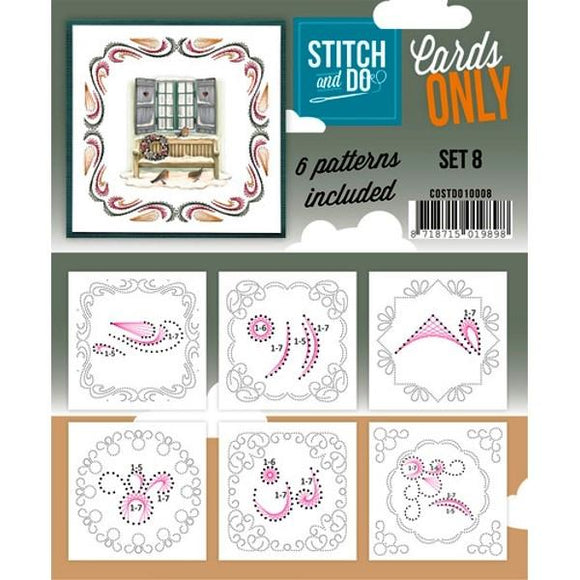 Stitch & Do Card Only Set 08