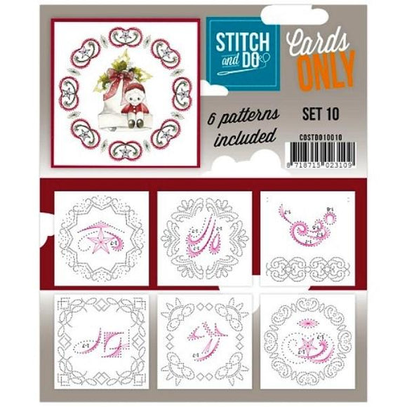 Stitch & Do Card Only Set 10