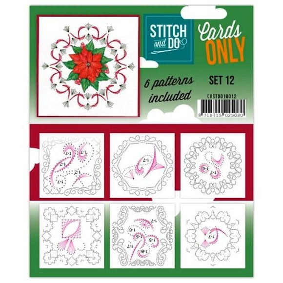 Stitch & Do Card Only Set 12