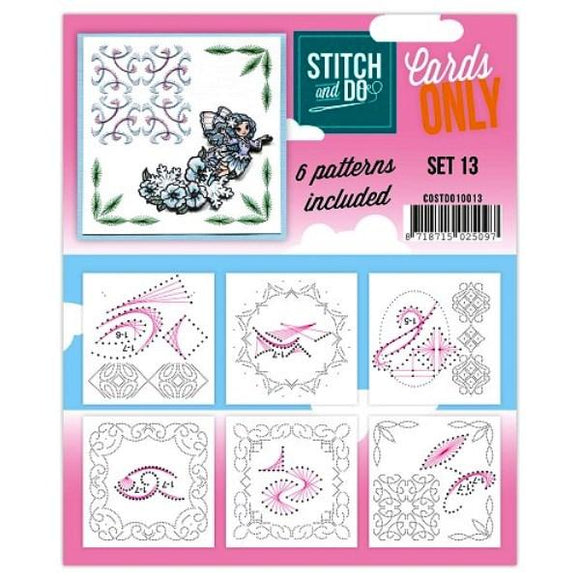 Stitch & Do Card Only Set 13