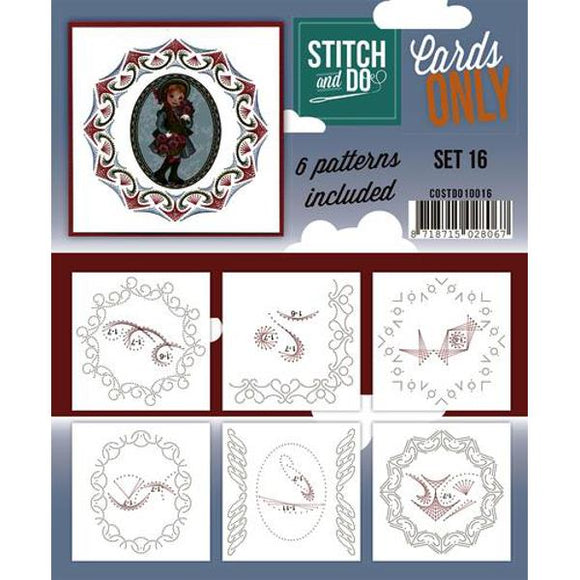 Stitch & Do Card Only Set 16