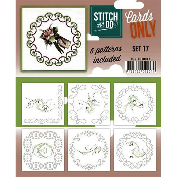Stitch & Do Card Only Set 17