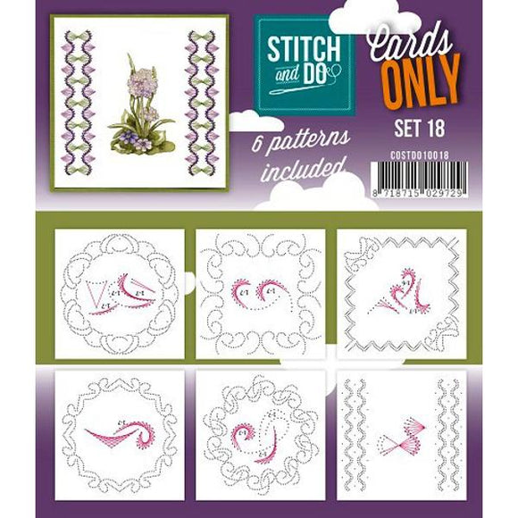 Stitch & Do Card Only Set 18