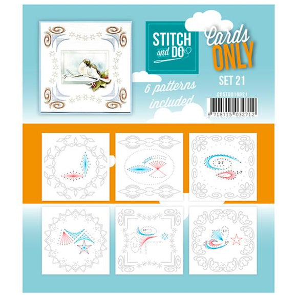Stitch & Do Card Only Set 21