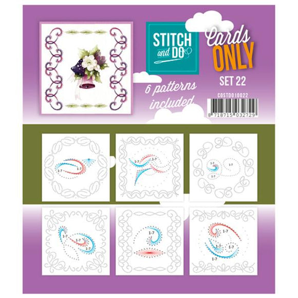 Stitch & Do Card Only Set 22