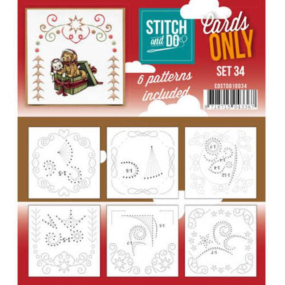 Stitch & Do Card Only Set 34