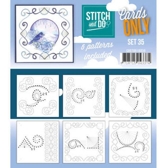 Stitch & Do Card Only Set 35
