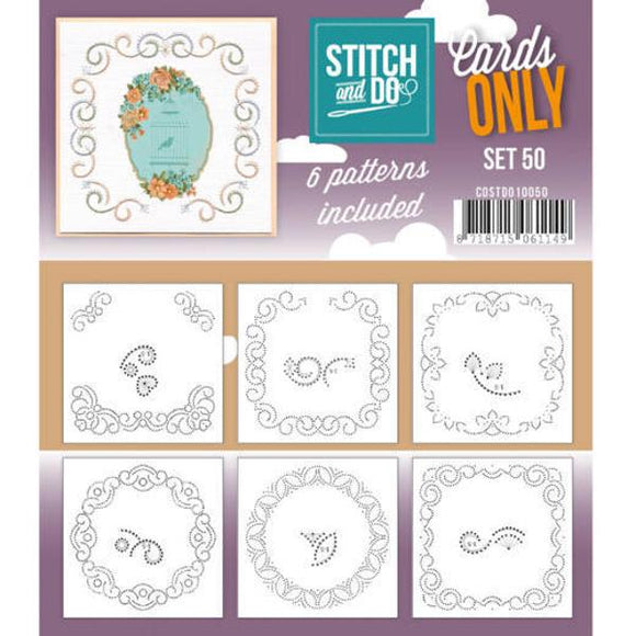 Stitch & Do Card Only Set 50
