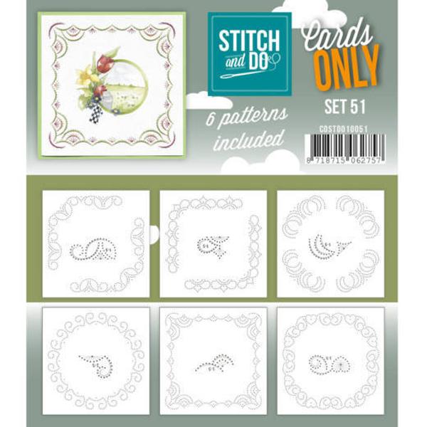 Stitch & Do Card Only Set 51 Add Some Sparkle