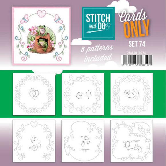Stitch & Do Card Only Set 74