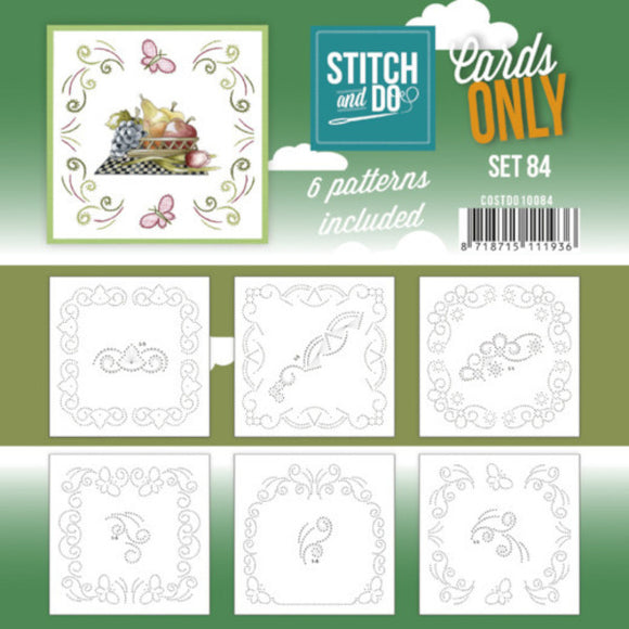 Stitch & Do Card Only Set 84
