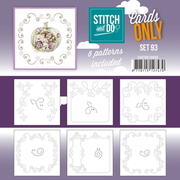 Stitch & Do Card Only Set 93