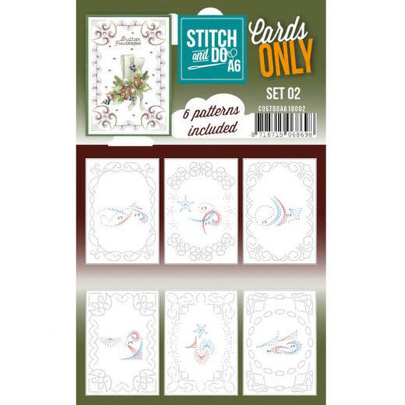 Stitch & Do Card Only A6 Set 02