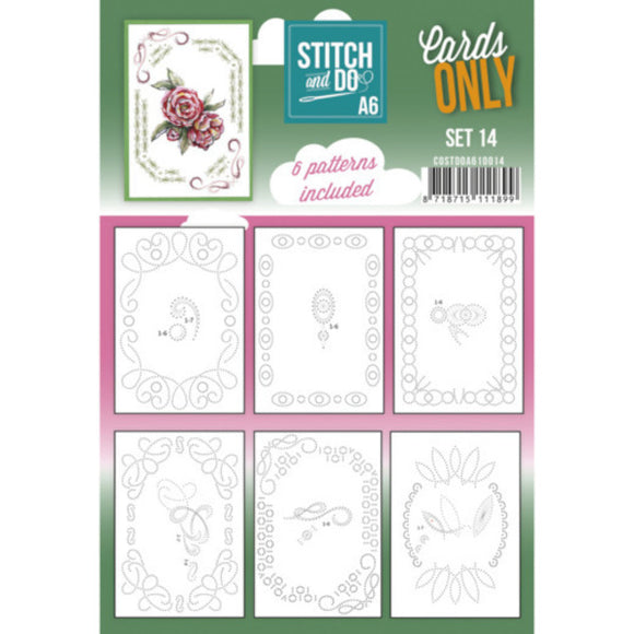 Stitch & Do Card Only A6 Set 14