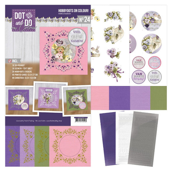 Dot and Do on Colour 24 - Purple Passion