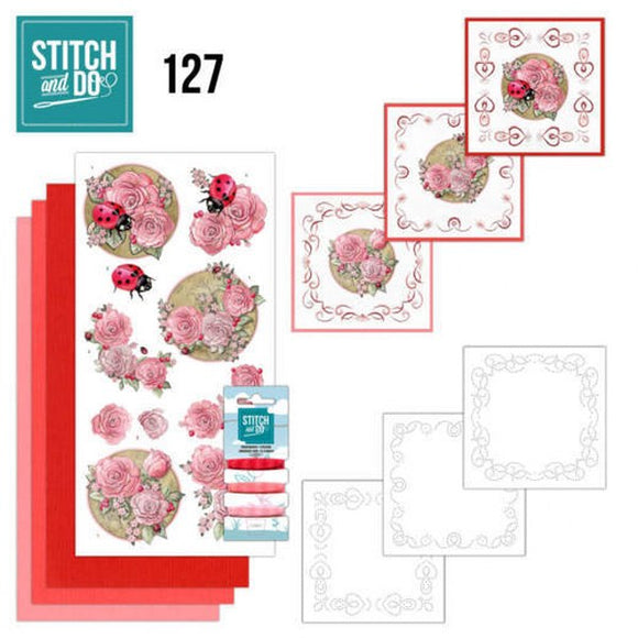 Stitch & Do Kit 127 Ladybugs