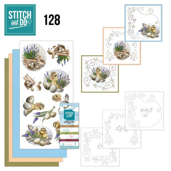 Stitch & Do Kit 128 Botanical Spring