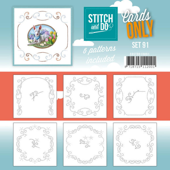 Stitch & Do Card Only Set 91