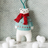 Christmas Felt Decoration Craft Kits, Corinne Lapierre, UK. Christmas crafts
