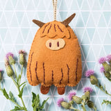 Animal felt craft kits, Corinne Lapierre, UK - Bee, Llama