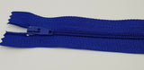 Nylon Closed End Auto-lock Zips 4in, 8in (20cm) 10in (25cm). Dressmaking, crafts.