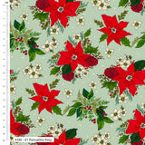 Berries & Blooms 5 Pk Fat Quarter bundle by The Crafty Lass. Christmas Cotton fabric