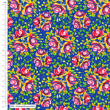 Bohemian Waters by Debbie Shore - Organic Cotton Fat Quarter Bundle quilting 100% Cotton Fabrics.