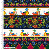 Bohemian Waters by Debbie Shore - Organic Cotton Fat Quarter Bundle quilting 100% Cotton Fabrics.