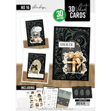 3d Velvet Cards No. 16 - Golden Whisper