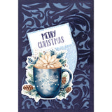 3d Velvet Cards No. 1 - Falling for Christmas