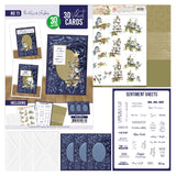 3d Velvet Cards No. 11 - The Nature of Christmas