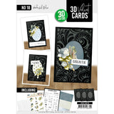 3d Velvet Cards No. 18 - Wonderful Blue