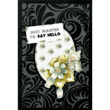 3d Velvet Cards No. 18 - Wonderful Blue