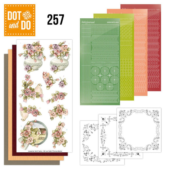 Dot & Do Kit 257 - Painted Pansies