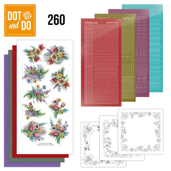 Dot & Do Kit 260 - Colourful FIeld Bouquet