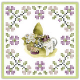 Hobbydot Sparkles Set 147 - Flowers on a Bench