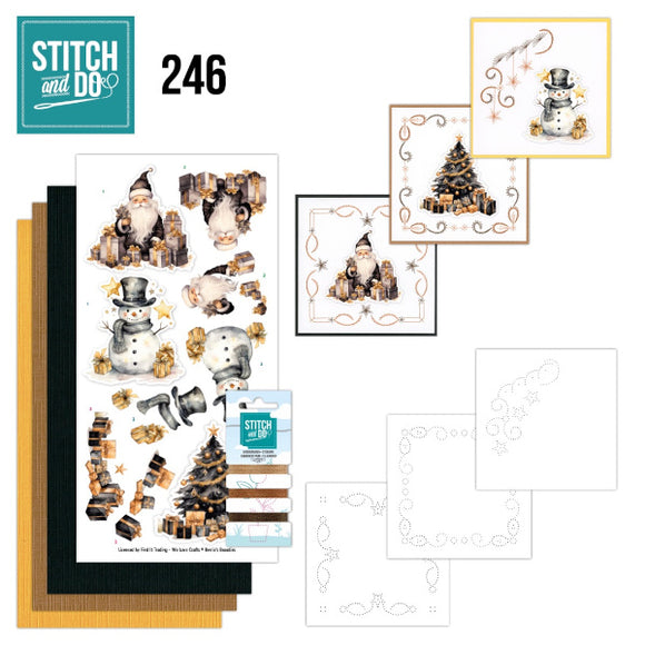 Stitch & Do Kit 246 - Golden Whisper