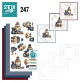 Stitch & Do Kit 247 - Gnomie Holidays