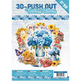 Timeless Blooms Decoupage & Backing Paper Book (no. 59)