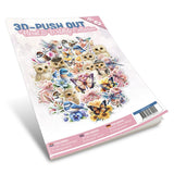 Floral & Wildlife Collection Decoupage & Backing Paper Book No. 63