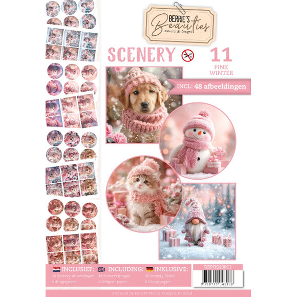 Berries Beauties Scenery Book 11 - Pink Winter