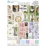 Art Deco 5 Pk Fat Quarter bundle by Debbie Moore. Organic Cotton fabric