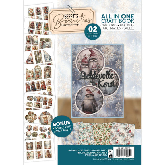 Berrie's Beautiful - All in One Craft Book 2 - Christmas Animals