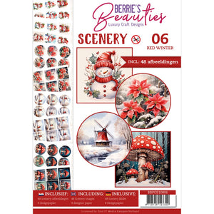 Berries Beauties Scenery Book 6 - Red Winter