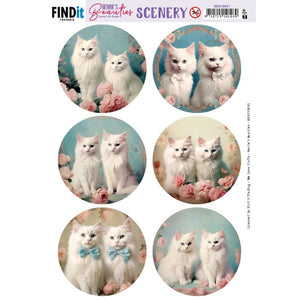 Berries Beauties Die Cut Toppers -Cats Circle